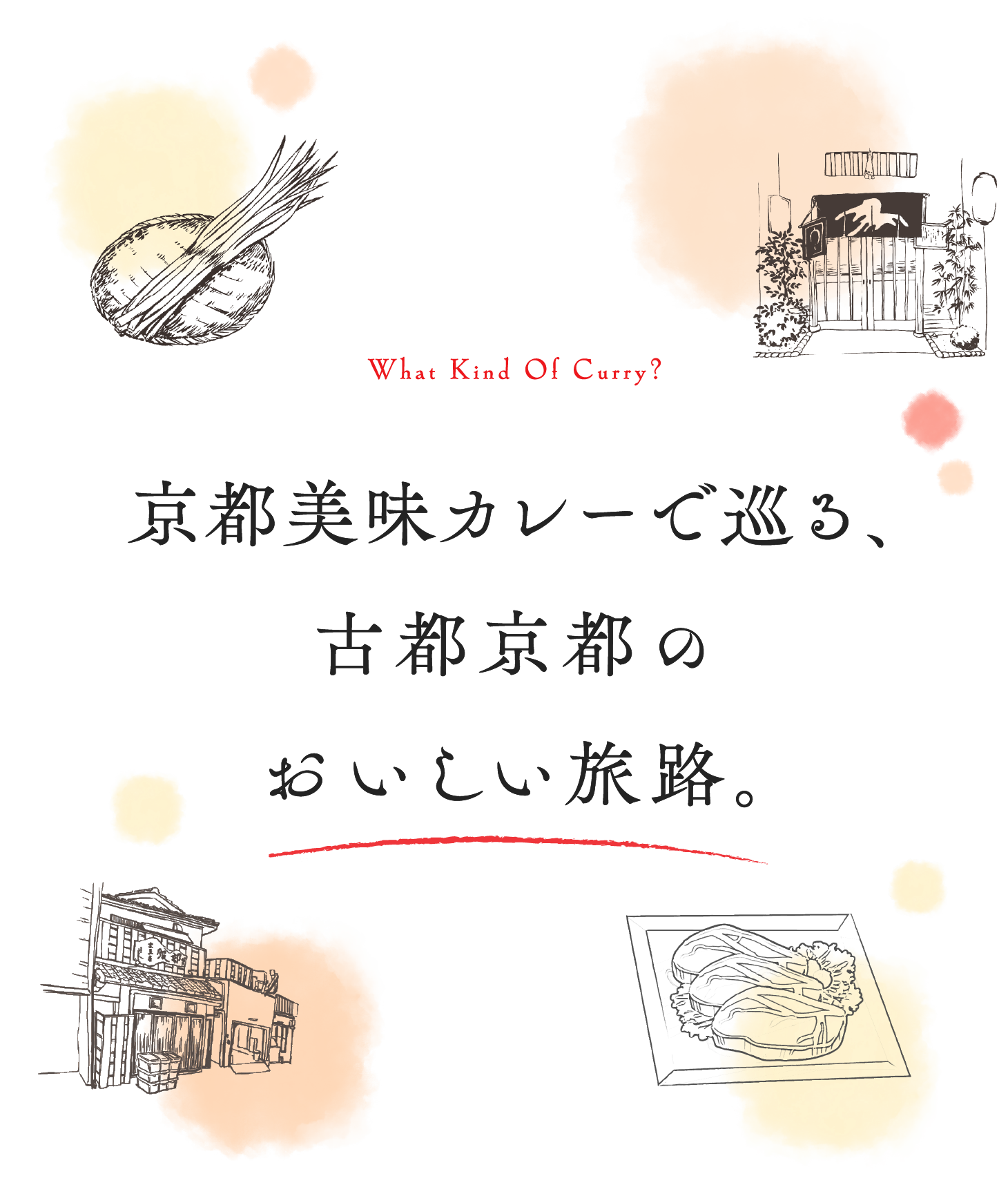 京都美味カレーで巡る、古都京都のおいしい旅路。